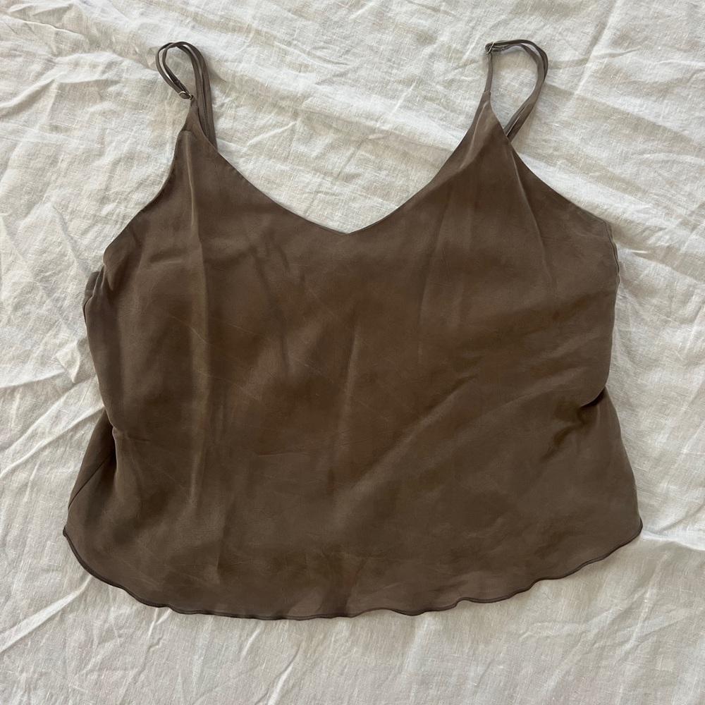 Ozma of California Cupro Tank/ Camisole
